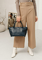 Женская сумка классическая из натуральной кожи стильная, сумки через плечо женские кожаные качественные