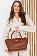 Жіноча сумка класична з натуральної шкіри стильна, сумки через плече жіночі шкіряні якісні, фото 9