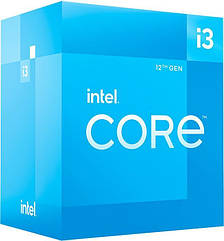 Intel ЦПУ Core i3-12100 4C/8T 3.3GHz 12Mb LGA1700 60W Box