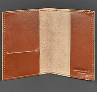 Обложки для паспорта из кожи ручной работы стильные, обложки на паспорт кожаные чехлы Коричневый