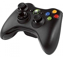 Джойстик Ігровий Бездротовий Xbox 360 Wireless Controller Black