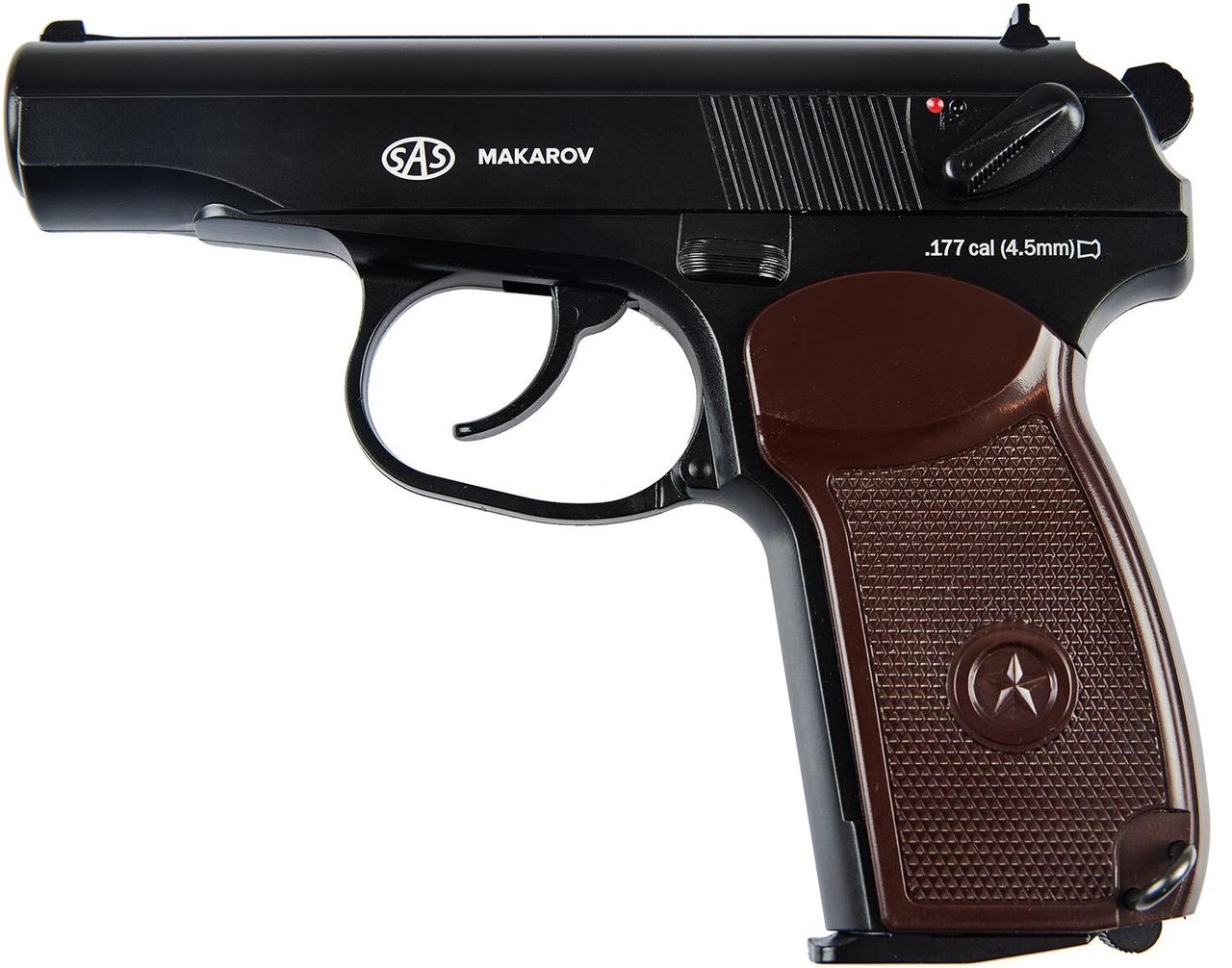 Пістолет пневматичний SAS Makarov Pellet, 4,5 мм