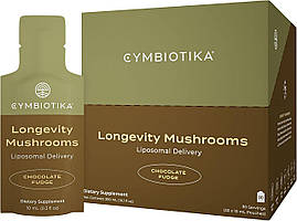 Cymbiotika Longevity Mushrooms / Органічні гриби для довголіття та енергії 30 саше 09/24