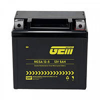 Аккумуляторная батарея GEM Battery GS 12-5 AGM 12V 5.0A Black