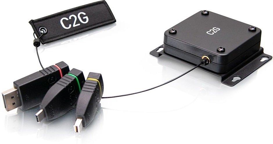 C2G Комплект перехідників retractable C2G Adapter Ring HDMI на mini DP DP USB-C