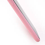 Чохол силіконовий для бездротової зарядки з принтом Samsung A72 | матовий рожевий soft touch, фото 2