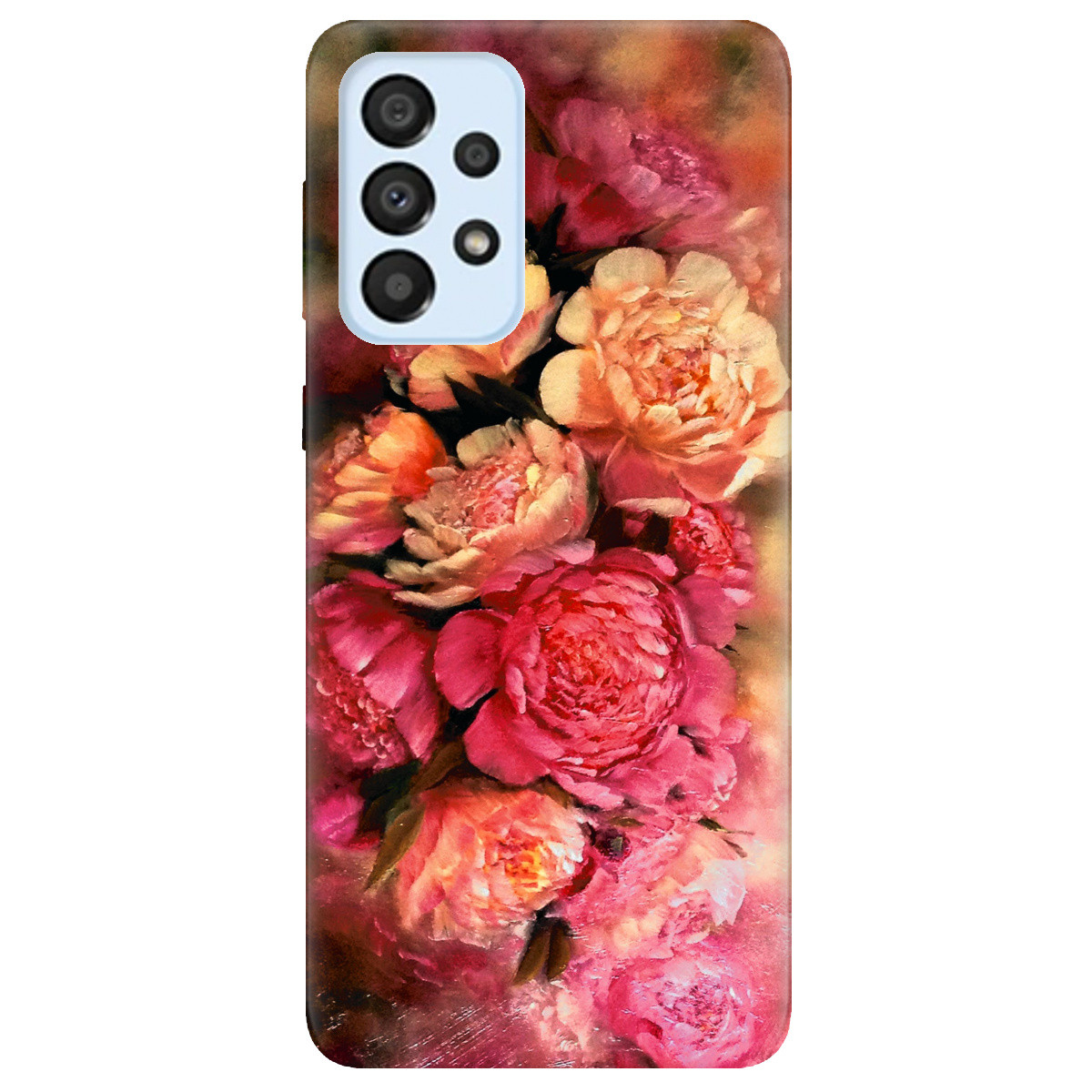 Оригінальний бампер із силікону з картинкою на телефон Samsung Galaxy A33 | "Primavera flores"