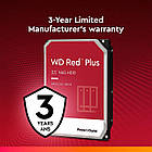 WD Жесткий диск 6TB 3.5" 5400 256MB SATA Red Plus NAS, фото 7