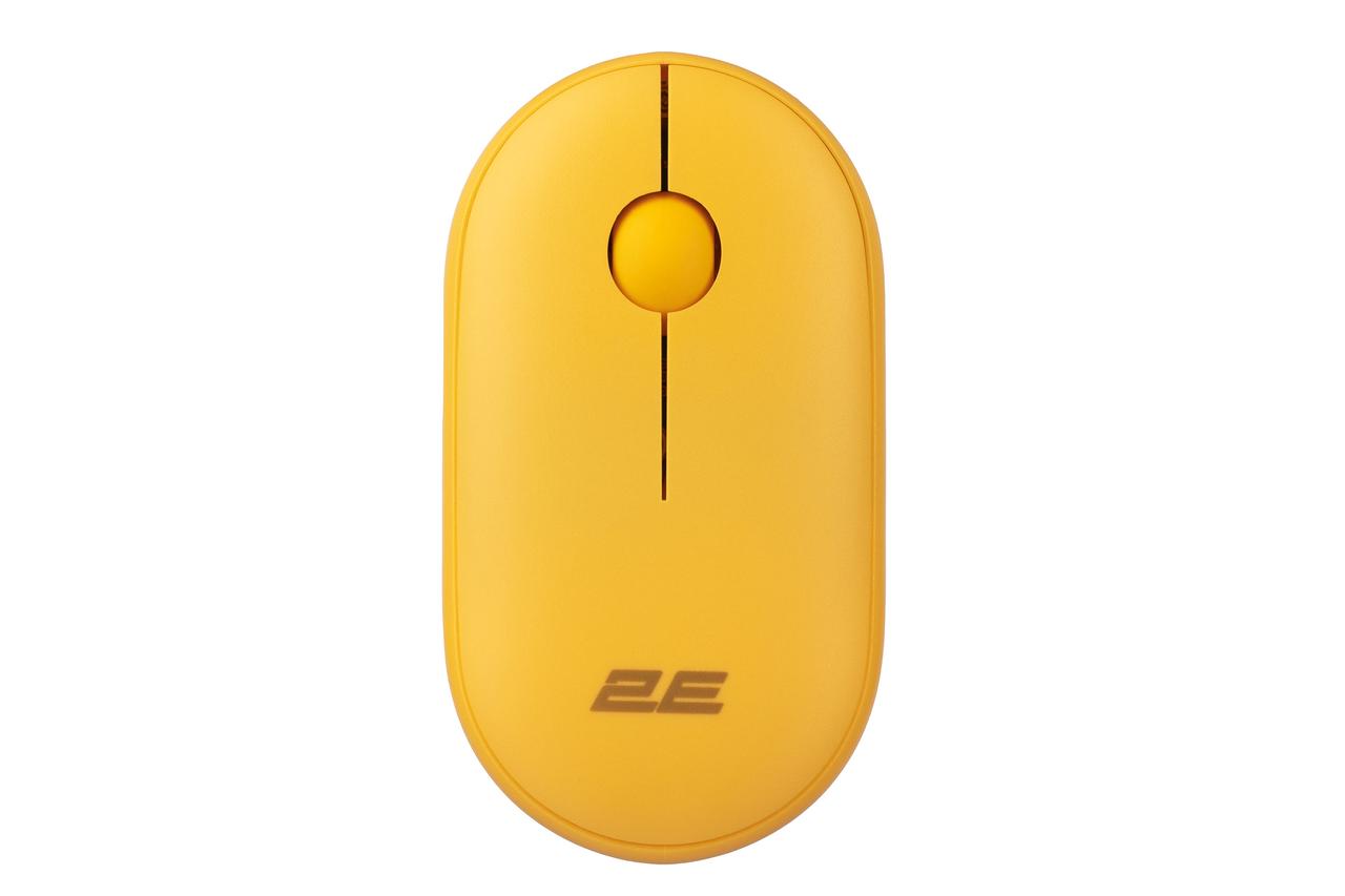 2E Миша MF300 Silent WL BT Sunny yellow, фото 1