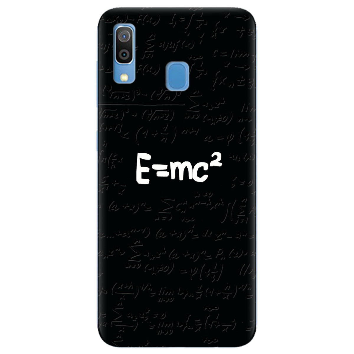 Захисний силіконовий бампер з картинкою для телефону Samsung Galaxy A20 | "Einstein"