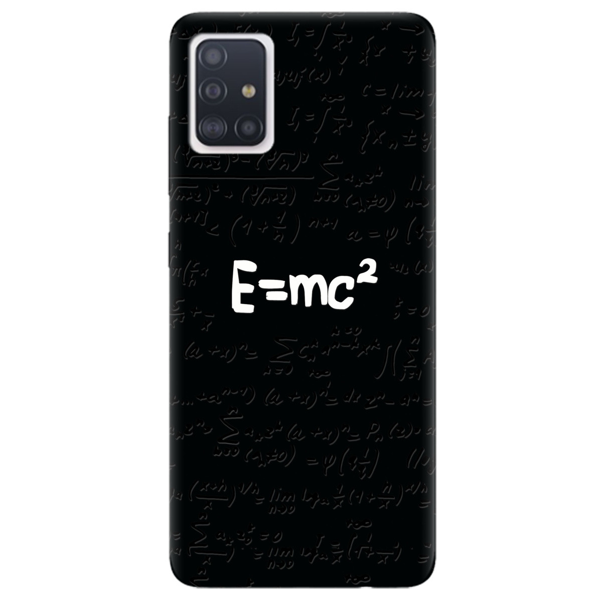 Гарний силіконовий бампер для телефону Samsung Galaxy A71 | "Einstein"