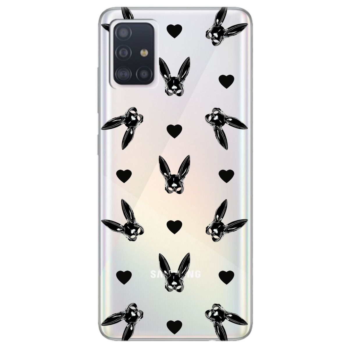 Чохол (бампер) силіконовий Samsung A51 "Playboy"