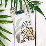 Чохол силіконовий для бездротової зарядки з принтом на телефон Samsung Galaxy A72 | для дівчат | "Quadro", фото 2