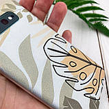 Чохол силіконовий для бездротової зарядки з принтом на телефон Samsung Galaxy A72 | для дівчат | "Quadro", фото 5
