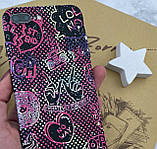 Оригінальний бампер із силікону з картинкою для телефону Samsung A30s | матовий (чорний) "Best friend", фото 3