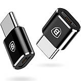Перехідник Baseus microUSB to Type-C (CAMOTG), фото 3