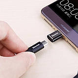 Перехідник Baseus microUSB to Type-C (CAMOTG), фото 4
