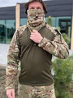 Убакс рубашка мультикам с налокотниками военная армейская