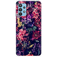 Чехол (бампер) со своим принтом силиконовый на телефон Самсунг Galaxy A32 (4G) | для девушек | "Bloom"