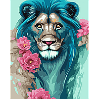 Картина за номерами SANTI 40*50см "Казковий лев"