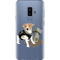 Чехол силиконовый патриотический на телефон Samsung Galaxy S9 Plus Патрон v2 "5321u-1365-58250"