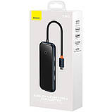 Перехідник Baseus Hub AcmeJoy 5-Port Type-C (HDMI*1+USB3.0*2+USB2.0*1+Type-C PD&Data*1) (WKJZ), фото 6