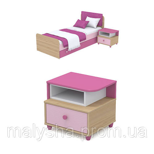 Тумба до ліжка Кв-14, цена 3960 грн — Prom.ua (ID#316551963)