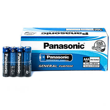 Батарейки Panasonic ААА R03 1.5V Heavy Duty, фото 1