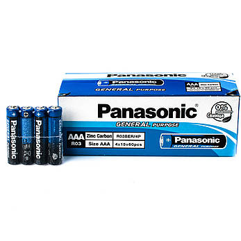 Батарейки Panasonic ААА R03 1.5V Heavy Duty, фото 3