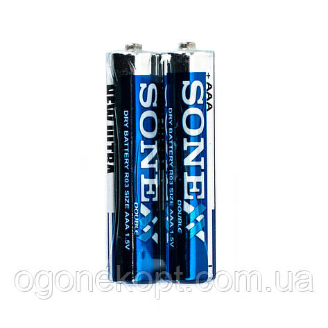 Батарейки SONEXX ААА R03 1.5V Heavy Duty, фото 2