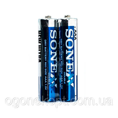Батарейки SONEXX ААА R03 1.5V Heavy Duty, фото 3