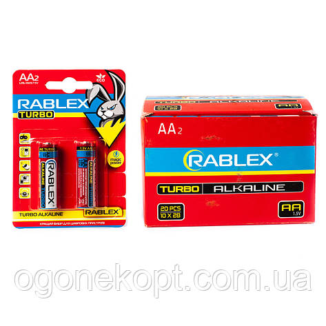 Rablex AA LR6 Turbo alkaline, фото 1