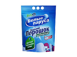 Пральний порошок безфосфатний універс. Для біл.і кольор. 3 кг ТМ БІЛІ ПАРУСУ