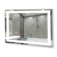 Зеркало с подсветкой LED и сенсором в ванную, спальню, прихожую ZSD-004 sens (1000*800)
