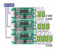 Зарядний пристрій 2S 3S 4S 1A 2A 3A 4A Li ion 8.4V(7.4) 12.6V(11.1) 16.8V(14.8) Li po Type C для збірок