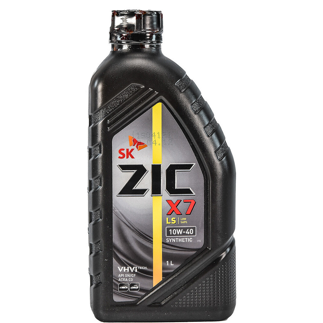 ZIC X7 LS 10W-40 1 л, (132620) моторна олива, фото 1