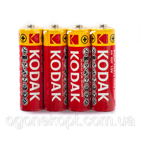 Батарейки KODAK АА R6 1.5V Heavy Duty, фото 3