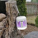Пастка для комарів, мух, колонка для музики з Bluetooth та акумулятором IKN863 LED IPX4: 40м2, фото 4