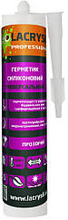 Герметик силіконовий універсальний прозорий LAKRYSIL, 280 мл