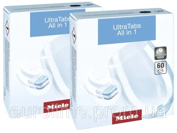 Таблетки Miele для посудомийних машин Ultra Tabs Power (120 шт) Original
