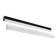 Підвісний лед світильник світлодіодний офісний лінійний 40Вт 4200 Lm LED 4000K 1200 мм Чорний, фото 5