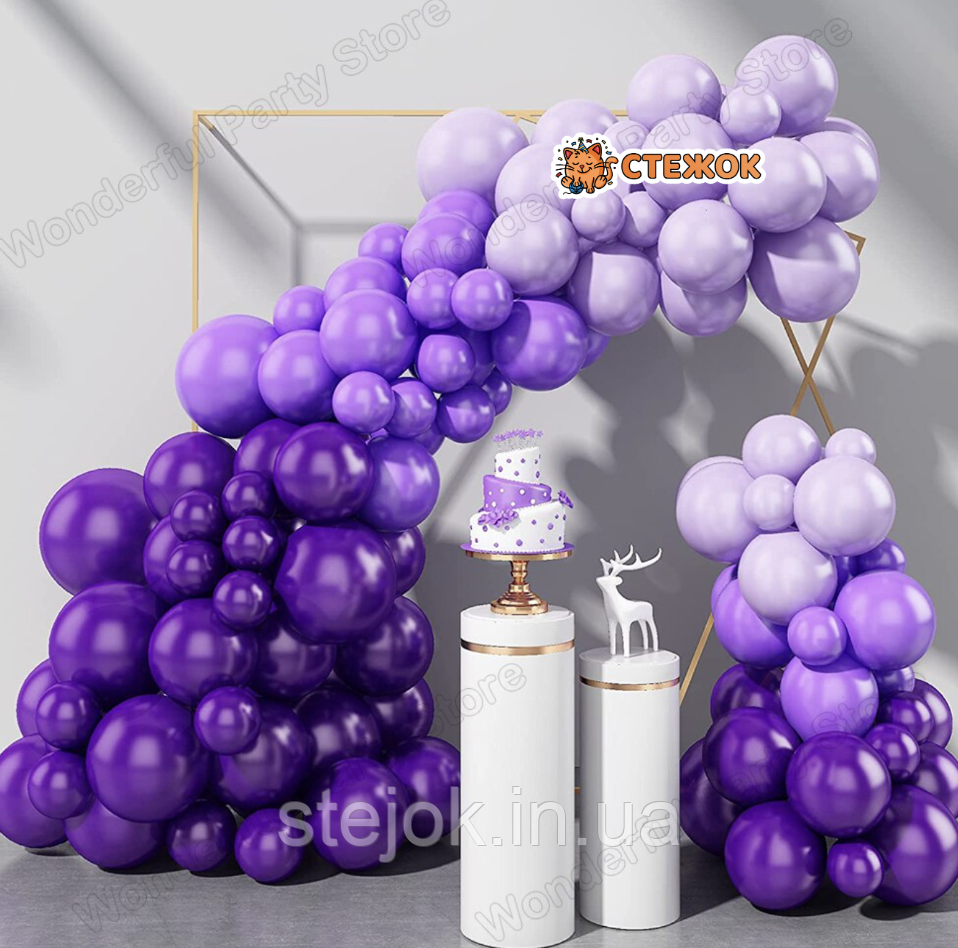 Фотозона з кульок для дитячого дня народження "Венздей", фото 1