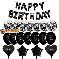 Фотозона з кульок для дитячого дня народження "Венздей"