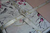 Постільна білизна First Choice Cotton Satin 160 х 220 см сімейний Leena Powder, фото 4