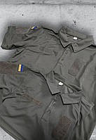 Футболка Поло тактичне хакі ЗСу. НГУ M,L,XL,2XL,3XL