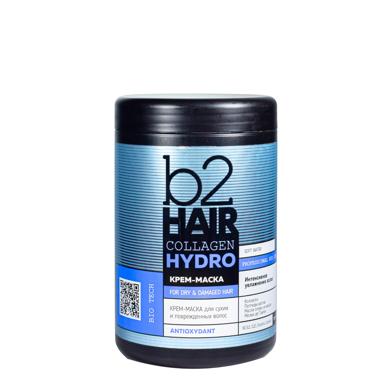 Маска для сухого та пошкодженого волосся Collagen Hydro B2 Hair 1000 мл