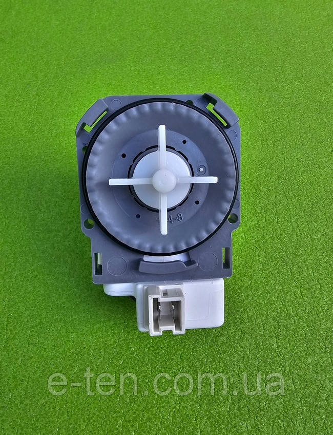 Насос-помпа HANYU 30W / 220V (на 3 засувки) "контакти попереду пІд фішку" до пральних машин Bosch