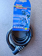 Замок для велосипеда кодовий TY535 100 мм*12 мм