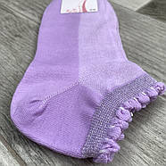 Шкарпетки жіночі бавовна сітка короткі Корона, розмір 37-42, асорті, 2801-6, фото 3
