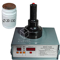 Індукційний зварювач горловин 20-100мм DCGY-F200 Настільний апарат безконтактного зварювання Hualian